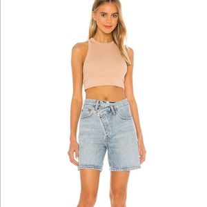 Agolde crisscross short